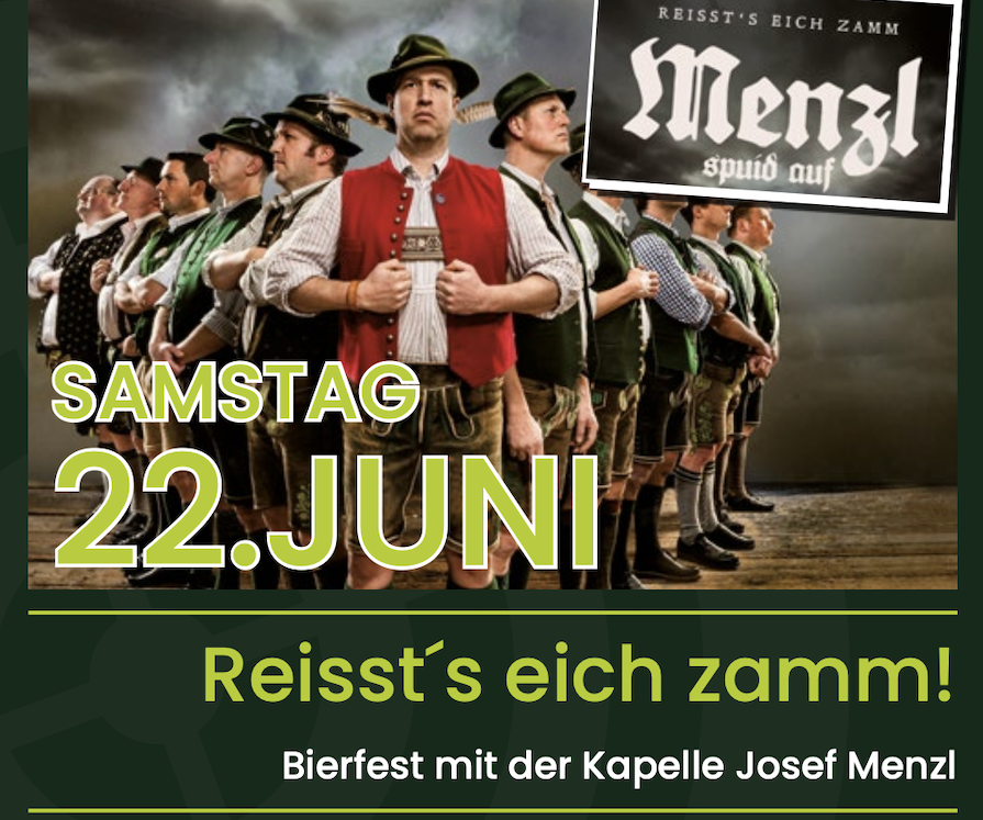 Bierfest mit der Kapelle Josef Menzl